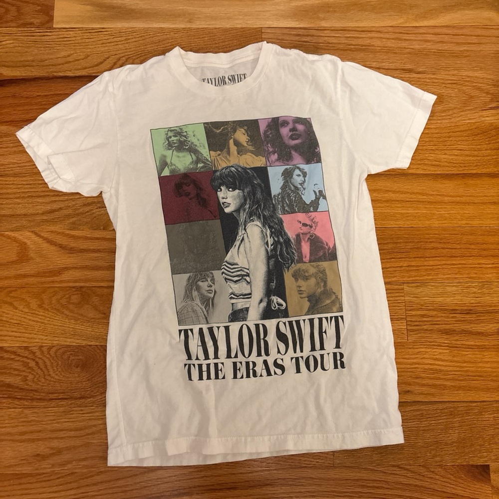 Taylor Swift The Eras Tour White T-Shirt